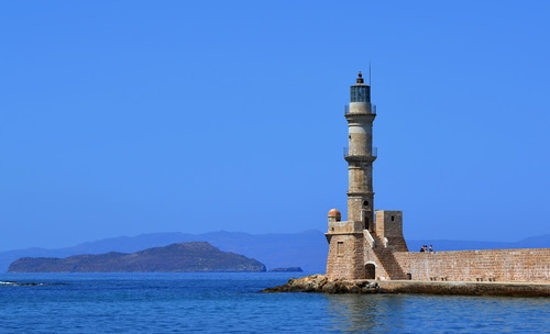 Immagine con mare, faro, isola, cielo, azzurro, acqua, molo