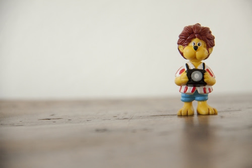 Immagine con leone, fotografo, giocattolo, pupazzo, giallo, macchina, bianco