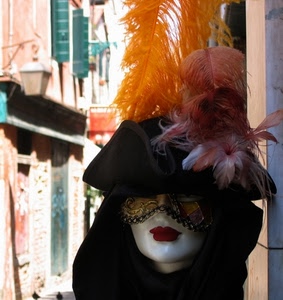 carnevale, piume, maschera, cappello, bocca, nero, rossetto