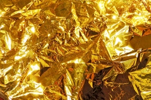 oro, carta, giallo, astratto, riflessi, dorato, riflesso
