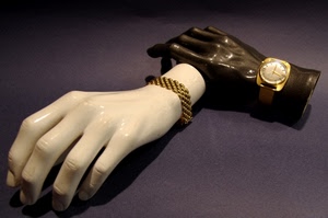 orologio, bracciale, mani, oro, nero, mano, dita, bianco, due