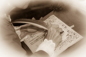 penna, mani, anello, scrivere, piuma, seppia, mano, bianconero, foglio