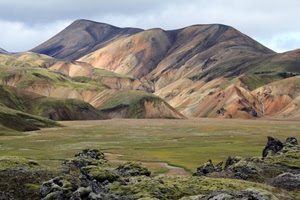 verde, montagne, panorama, rocce, prati, erba, cielo, montagna, marrone, colline, nuvole, prato, paesaggio