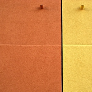 giallo, bicolore, muro, arancio, arancione, nero, minimalismo, righe, riga, colori, geometrico