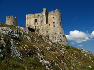 castello, nuvole, torre, rocca, roccia, rocce, montagna, nuvola, sassi, cielo, torri