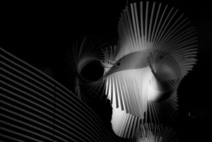 bianconero, linee, curve, bianco, notturno, spirale, nero, geometrie, geometrico, architettura, strisce