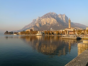 montagna, lago, riflesso, campanile, acqua, panorama, mare, paesaggio
