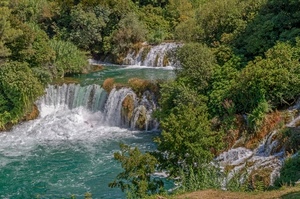 acqua, alberi, cascate, fiume, verde, rocce, vegetazione, schiuma, cascata, cespugli, erba, piante