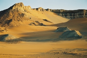 sabbia, deserto, ombre, rocce, dune, ombra, montagne, cielo