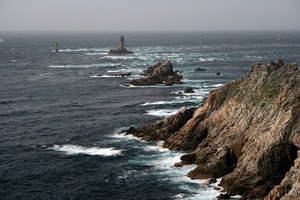 mare, faro, onde, scogli, rocce, acqua, roccia