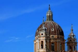 cupola, croci, cielo, finestre, campanili, chiesa, campane, azzurro, colonne, abbaini, cupole
