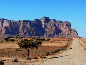 strada, albero, montagna, rocce, terra, cielo, alberi, campi, montagne, deserto