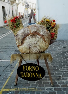 insegna, pane, fiori, cavalletto, forno, spighe