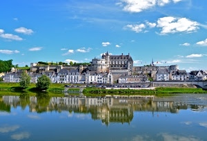 riflesso, fiume, castello, acqua, nuvole, cielo, paesaggio, lago, città, riflessi, alberi