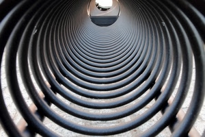 cerchi, spirale, ferro, metallo, prospettiva, curve, grigio, astratto, geometrie