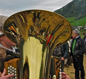 ottone, fisarmonica, riflesso, trombone, montagna, tasti, musica, strumento, riflessi, persone, banda