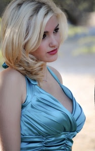 bionda, azzurro, sensuale, capelli, viso, donna, labbra, celeste, ragazza, modella