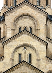 finestre, chiesa, archi, tetti, arco