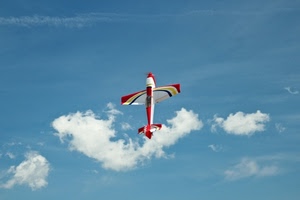 cielo, aereo, nuvole, ali, azzurro, rosso, volare, colori, bianco