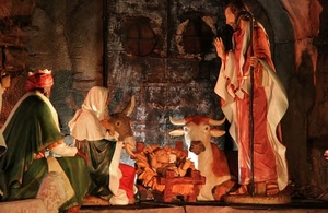 presepe, bue, giuseppe, gesù, madonna, maria, natale, statue, natività, bambino