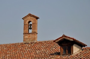tetto, campana, abbaino, tegole, finestra, campanile, abbaini, coppi
