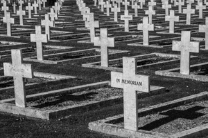 cimitero, croci, tombe, bianconero, ombre, croce, ombra, lapidi, scritta