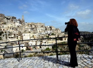 panorama, fotografa, ringhiera, paesaggio, città, matera, fotografo, sassi, paese