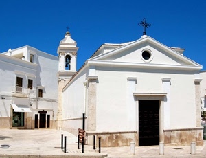 chiesa, bianco, croce, campanile, azzurro, porta, paese, blu, cielo